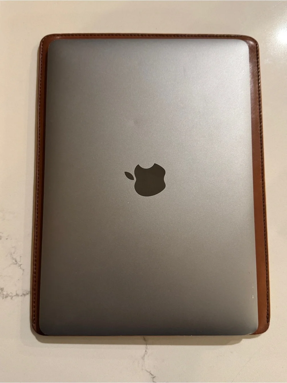 Used 2015 Apple MacBook in Space Gray with Charger and Sleeve case